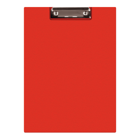 Donau Uzavíratelné desky klipem A4, PVC červené