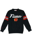 Mitchell & Ness Pánská mikina Calgary Flames NHL Head Coach Sweater Velikost: S