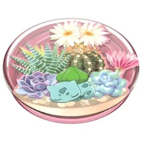 PopSockets PopGrip Gen.2 Bulbasaur Terrarium / Držák telefonu / Skládací / Univerzální / Pokémon licence (112661)