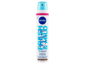 Nivea Fresh & Mild Suchý šampon pro tmavší tón vlasů 200ml