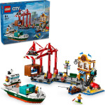 LEGO® City 60422 Přístav s nákladní lodí - LEGO® DOTS