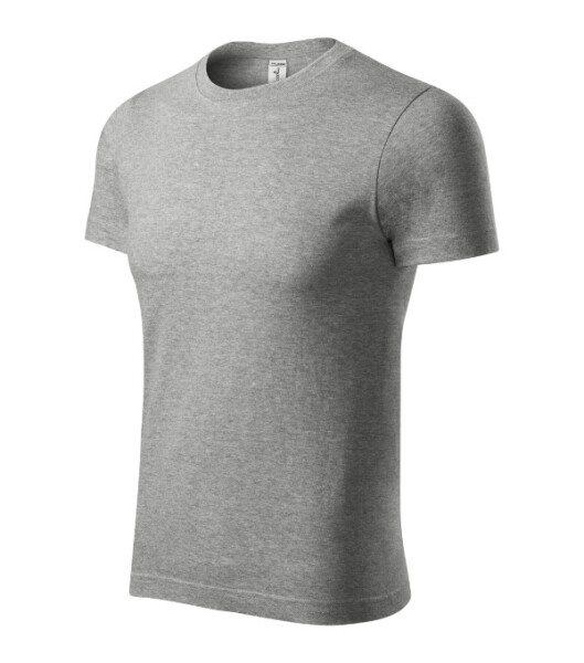 Peak tričko unisex tmavě šedý melír 2XL