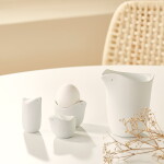 Räder Porcelánový džbánek Early Bird 250 ml, bílá barva, porcelán