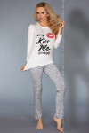 Pyžamo Sweet Kiss 109 Ecru-grey Ecru-grey