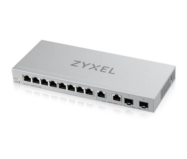 Zyxel XGS1210-12 12-port Gigabit Webmanaged Switch, 8x gigabit RJ45, 2x 2,5GbE RJ45, 2x SFP+ EDF_1010872