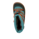 Chlapecké zimní barefoot boty TEX TRACK WOOL Petroleum G3160251-3 - 36