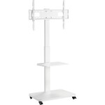 SpeaKa Professional SP-TVC-600 TV kolečkový vozík 152,4 cm (60) - 254,0 cm (100) nastavitelná výška, odnímatelný, nakláp