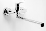 NOVASERVIS - Dřezová umyvadlová baterie 150 mm Metalia 54 ECO, chrom 54078,0E