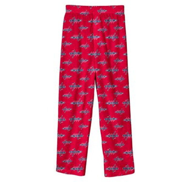Outerstuff Dětské pyžamové kalhoty Washington Capitals NHL Team Colored Printed Pant Velikost: Dětské S (6 - 8 let)