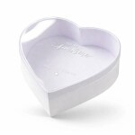 Cake Star Cake Star Dárkový box ve tvaru srdce s průhledným víkem 25 x 23 x 10 cm