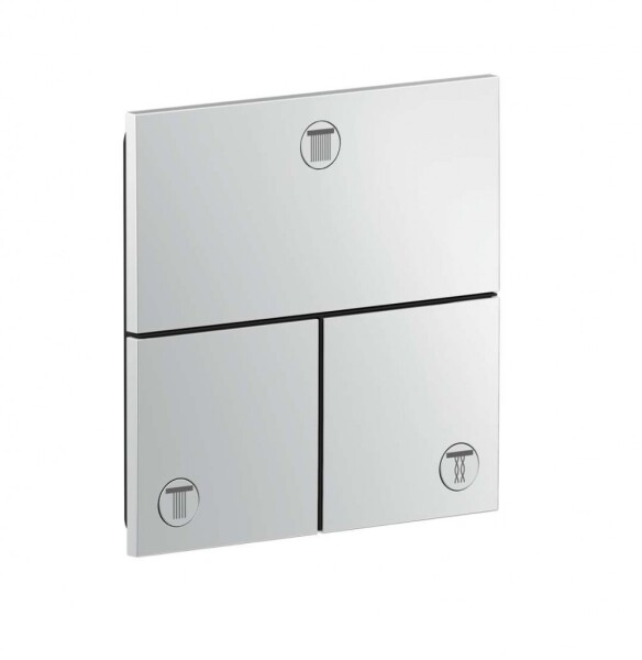 AXOR - ShowerSelect ID Ventil pod omítku pro 3 spotřebiče, chrom 36780000
