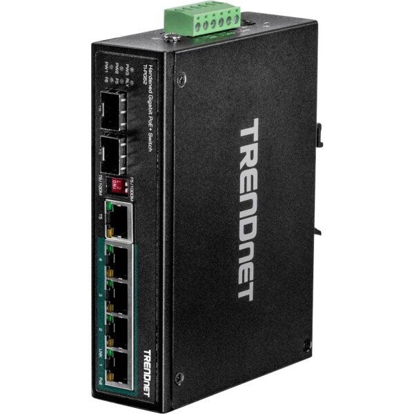 TrendNet 21.22.1279 TI-PG62 průmyslový ethernetový switch 10 / 100 / 1000 MBit/s