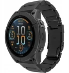 FIXED Titanium Strap černá / Řemínek / Garmin QuickFit 22 mm / Titan / PVD povlak (FIXTST-QF22MM-BK)
