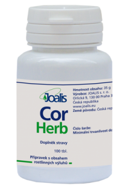 Joalis - CorHerb ( Cor Herb ) 100 tbl. Doplněk stravy