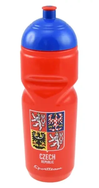 SPORTTEAM Láhev SPORTTEAM ČR červená / 600 ml