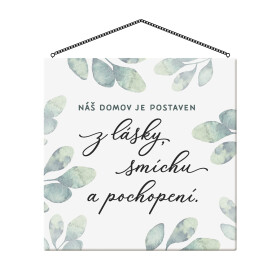 Cedulka - Náš domov - Albi