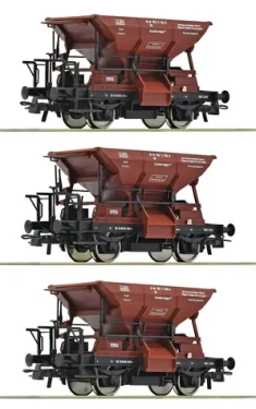 Roco 6600269 3dílná sada výsypných vozů Talbot DB IV