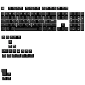 Glorious vyměnitelné klávesy GPBT Basics (ANSI US) - Classic Black / PBT / 133 ks / ANSI US layout / Cherry MX(+) (GLO-KB-ACC-KC-GPBT-BA-CBLK-US)