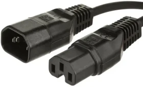MicroConnect Jumper Cable C14 - C15 2.5m / prodlužovací kabel / 2.5m (PE011400)