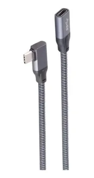 Shiverpeaks USB-C prodlužovací kabel Pro 90° 2m / Prodlužovací kabel / USB 3.2 (BS13-56030)