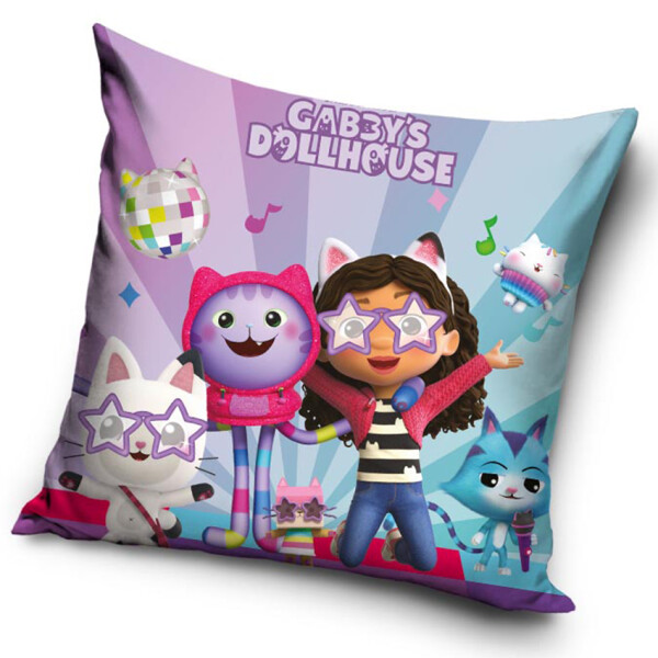 Dětský polštářek Gábinin Kouzelný Domek Rozjezdy pro Hvězdy