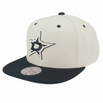 Mitchell & Ness Pánská kšiltovka Dallas Stars NHL Evergreen Cream Black Snapback