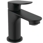 Ideal Standard Ceralife O - Umyvadlová baterie s výpustí ClickClack | BlueStart | hedvábná černá (BE004XG)