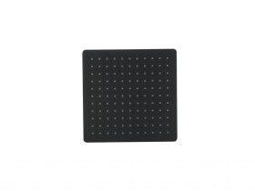 BESCO - Hlavová sprcha SLIM UNI S - hranatá - Barva - Černá , Rozměr hlavové sprchy - 300 × 300 mm BADPUKCZ