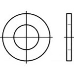 Podložka 5.5 mm 10 mm ocel 1000 ks TOOLCRAFT TO-6853947