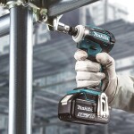 Makita DTD172RTJ / Aku Rázový utahovák / 18V / 1|4" / 3.600 ot-min / 3.800 rázů-min / 2x 5.0 Ah (DTD172RTJ)