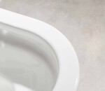 CERANO - WC závěsné s integrovaným elektronickým bidetem Cronus Standard, Vortex Rimless 180° + SoftClose sedátko - bílá lesklá - 59,3x38,4 CER-545632
