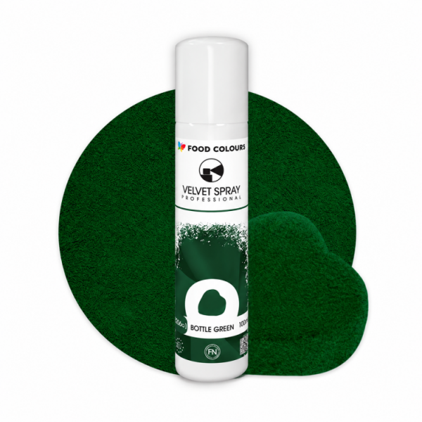 Sametový sprej Food Colours Bottle Green (100 ml)
