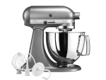 KitchenAid Kuchyňský robot 5KSM125ECU stříbrná / 300W / 4,8L / 10 rychlostí (5KSM125ECU)