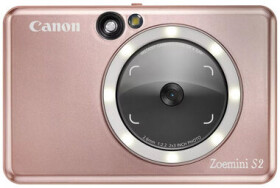 Canon Zoemini S2 růžově-zlatá / Digitální fotoaparát s okamžitým tiskem / 8 Mpx (4519C006)