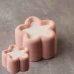 Dortisimo Silikonová forma na pečení/na mražené dezerty Květina 10,5 cm