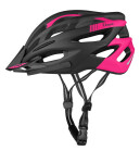 Dámská cyklistická přilba na kolo Etape Vesper, černá/růžová mat (pro obvod hlavy velikost L/XL (58-61 cm))