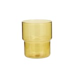 MADAM STOLTZ Sklenice Coloured Mix 250 ml Žlutá, multi barva, sklo