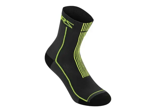 Alpinestars ponožky Summer Socks 15 Black/Acid Yellow