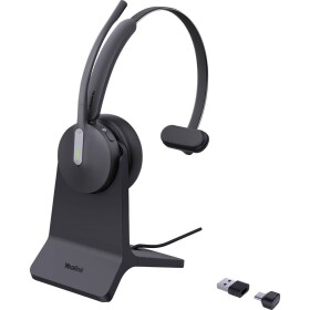 Yealink BH70 Mono Teams inkl. La Headset otevřená (On Ear) Bluetooth® černá telefon