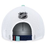 Fanatics Pánská kšiltovka Seattle Kraken NHL Draft 2023 Podium Trucker Adjustable Authentic Pro