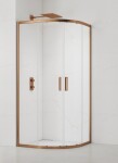 Sprchový kout čtvrtkruh 90x90 cm SAT TEX SATTEXS90RG SATTEXS90RG