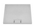 MIDAS Poklop PP DN 400 x 400 mm s madlem , zatížení do 1,5t