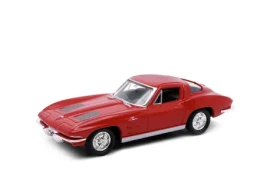 Welly 1963 Chevrolet Corvette 1:34 modrá