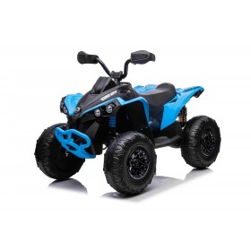 Mamido Dětská elektrická čtyřkolka Maverick ATV 2x200W modrá