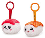 Plyšový přívěsek na klíče Sushi Nigiri 8cm 2 druhy (mix)