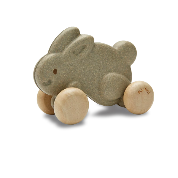 PlanToys PlanToys Jezdící zajíc - šedý