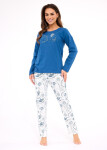 Pyžamo Cornette 655/442 Day&Night long/r S-2XL džínovina XXL