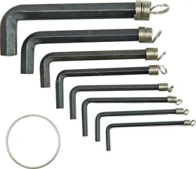 Vorel Sada klíčů imbus 2-10 mm 8 ks / Sada klíčů / Imbus / 2-10 mm / 8 ks