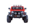 Mamido Dětské elektrické autíčko Jeep HP012 červené