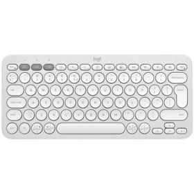 Logitech Pebble Keys 2 K380s CZ bílá / bezdrátová klávesnice / BT / CZ layout (920-011852_CZ)